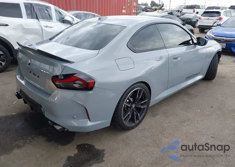 2025 BMW M240 I из США, поврежденный, VIN 3MW43CM03S8E94848